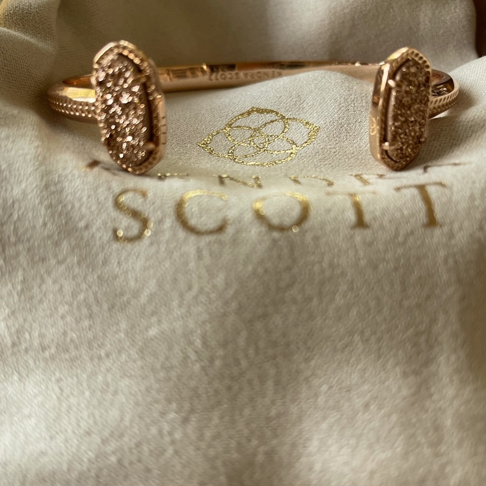 Kendra Scott Elton Rose Gold Bracelet Cuff